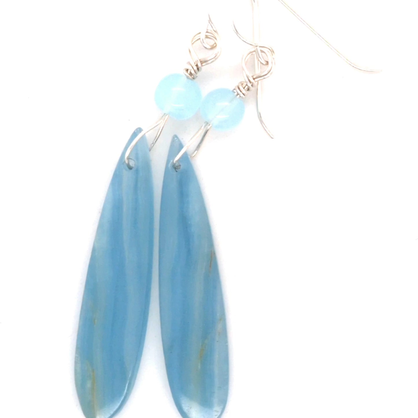 Blue Calcite Earrings