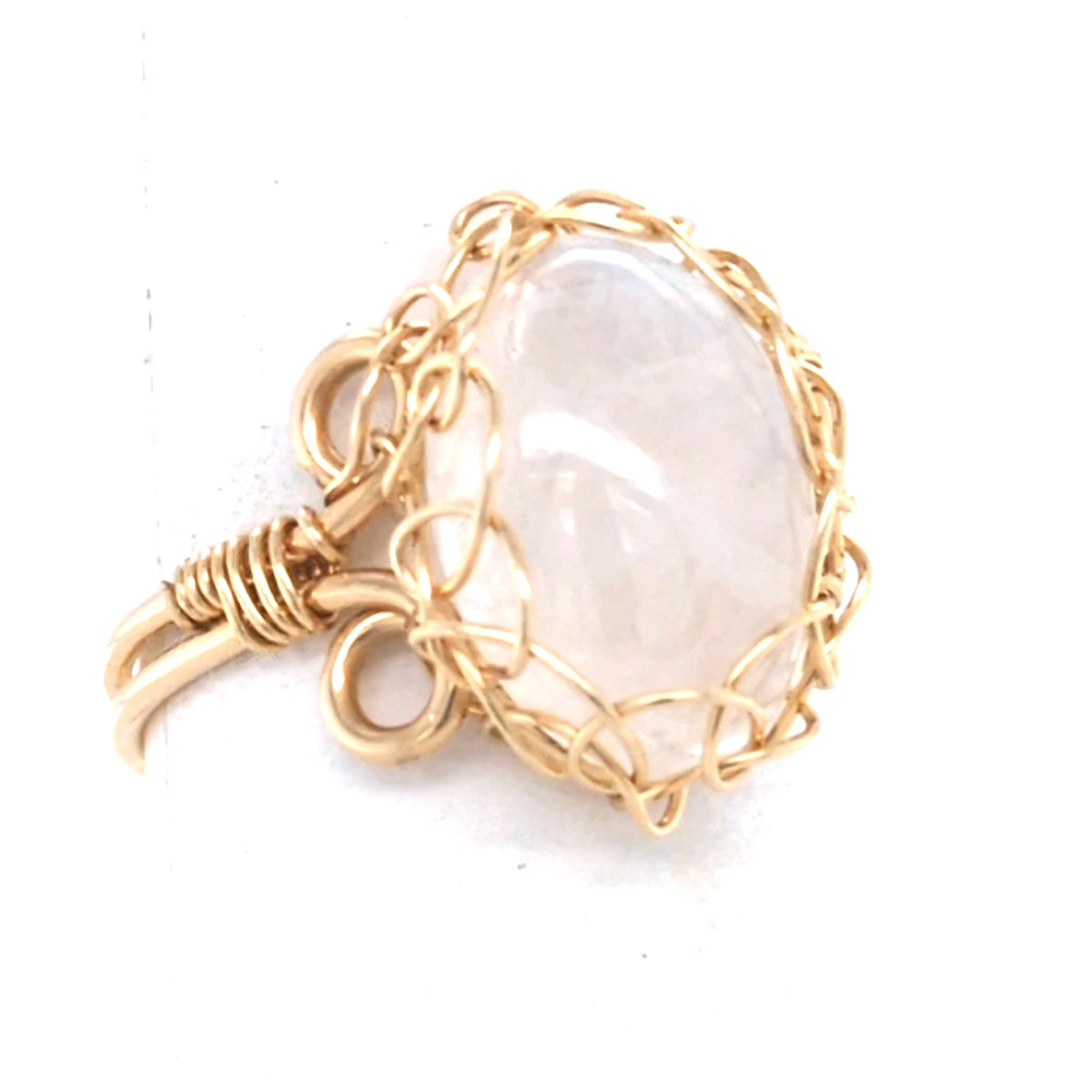 Moonstone Oval Ring