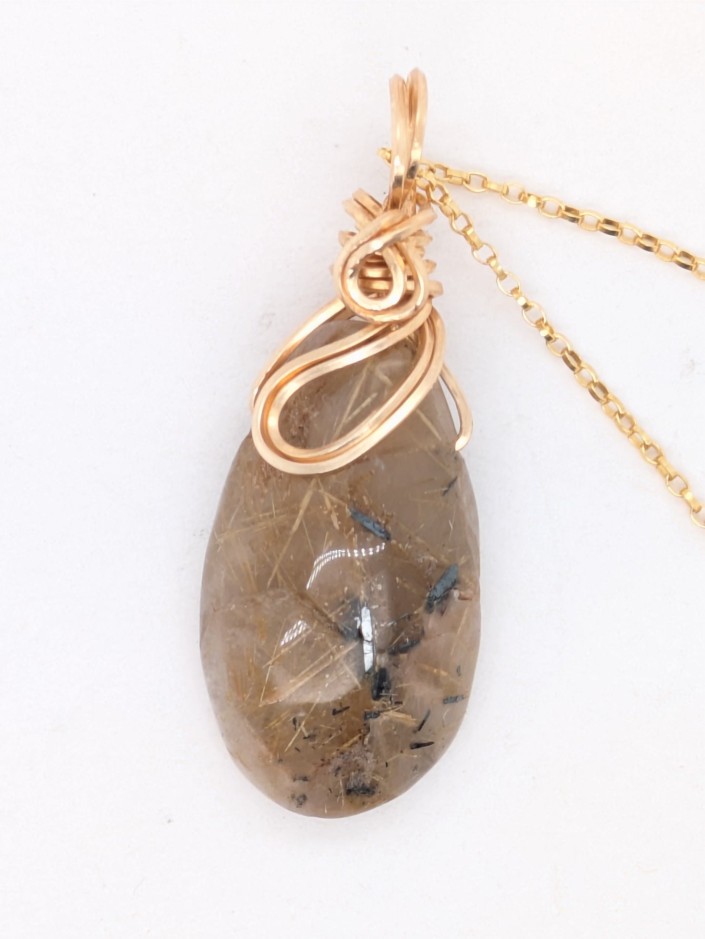 Rutile Quartz Pendant