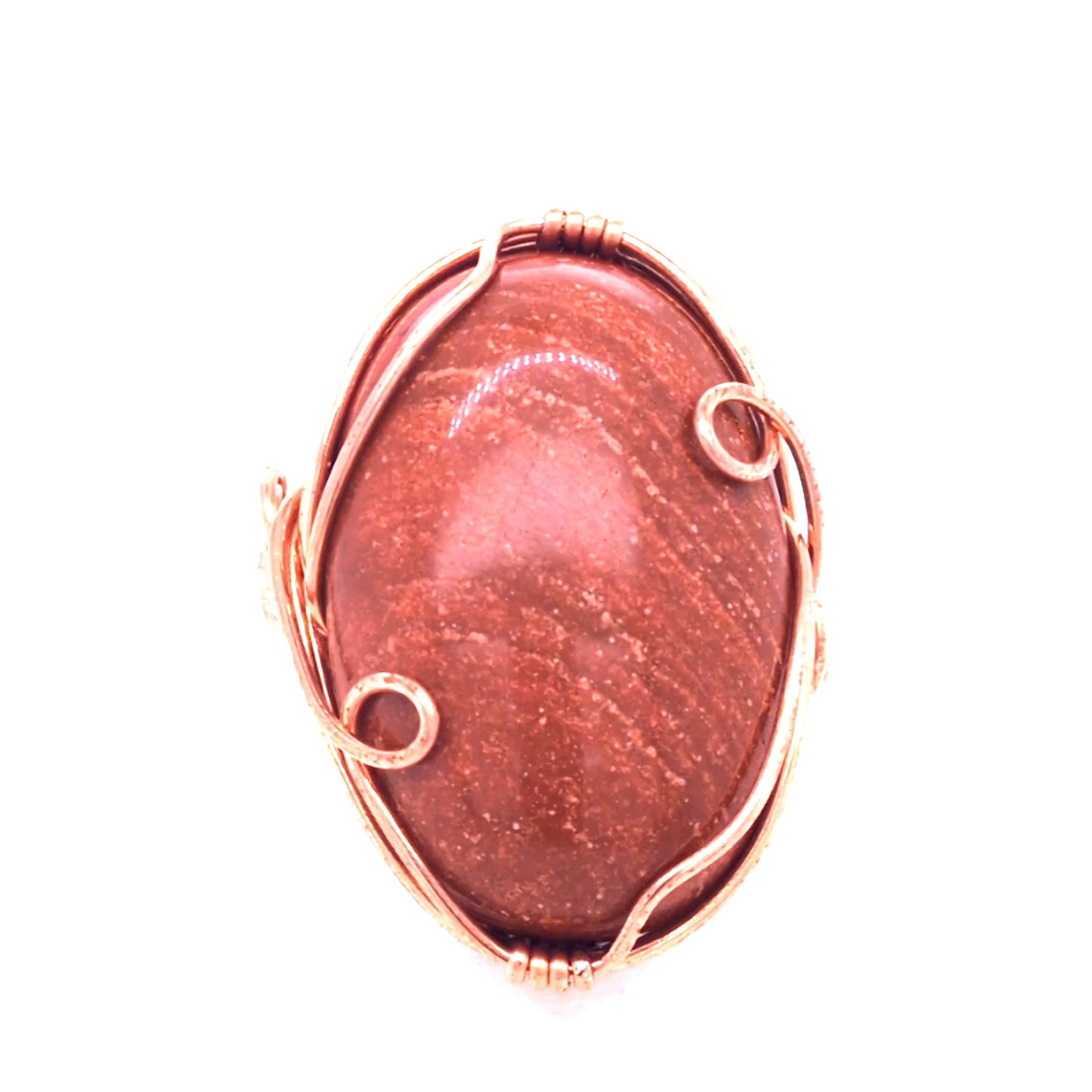 Copper Gemstone Rings