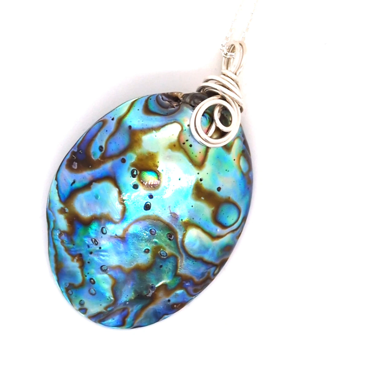 Abalone Large Pendant