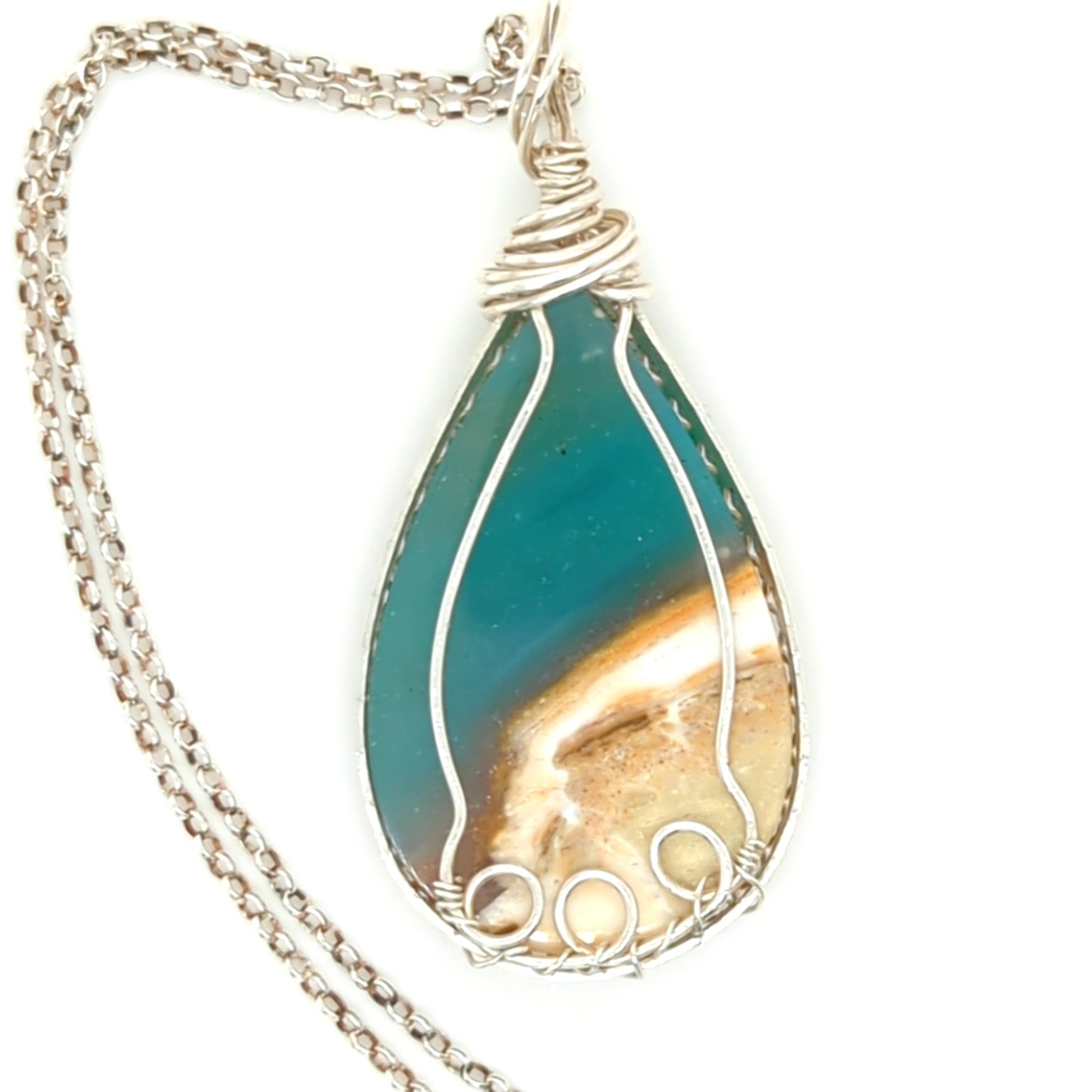 Beach Opal Pendant