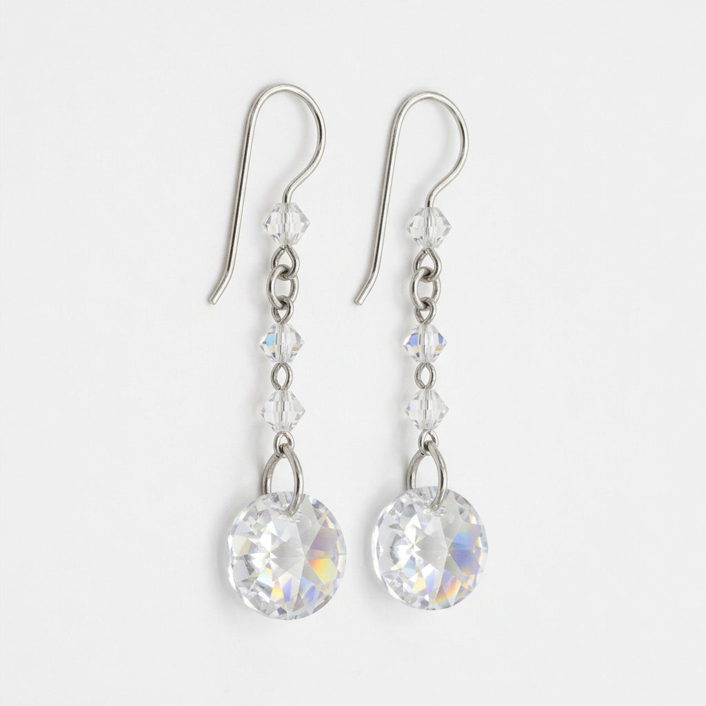 Crystal Clear Earrings