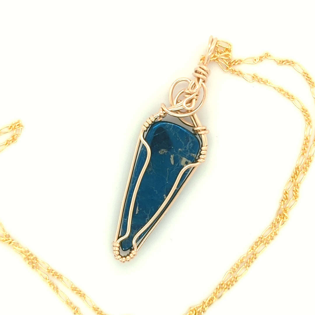 Covelite Pendant