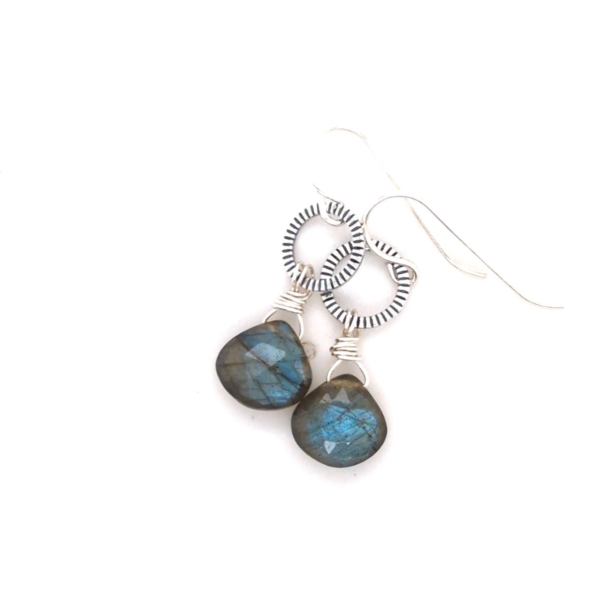 Labradorite Small Drop Earrings