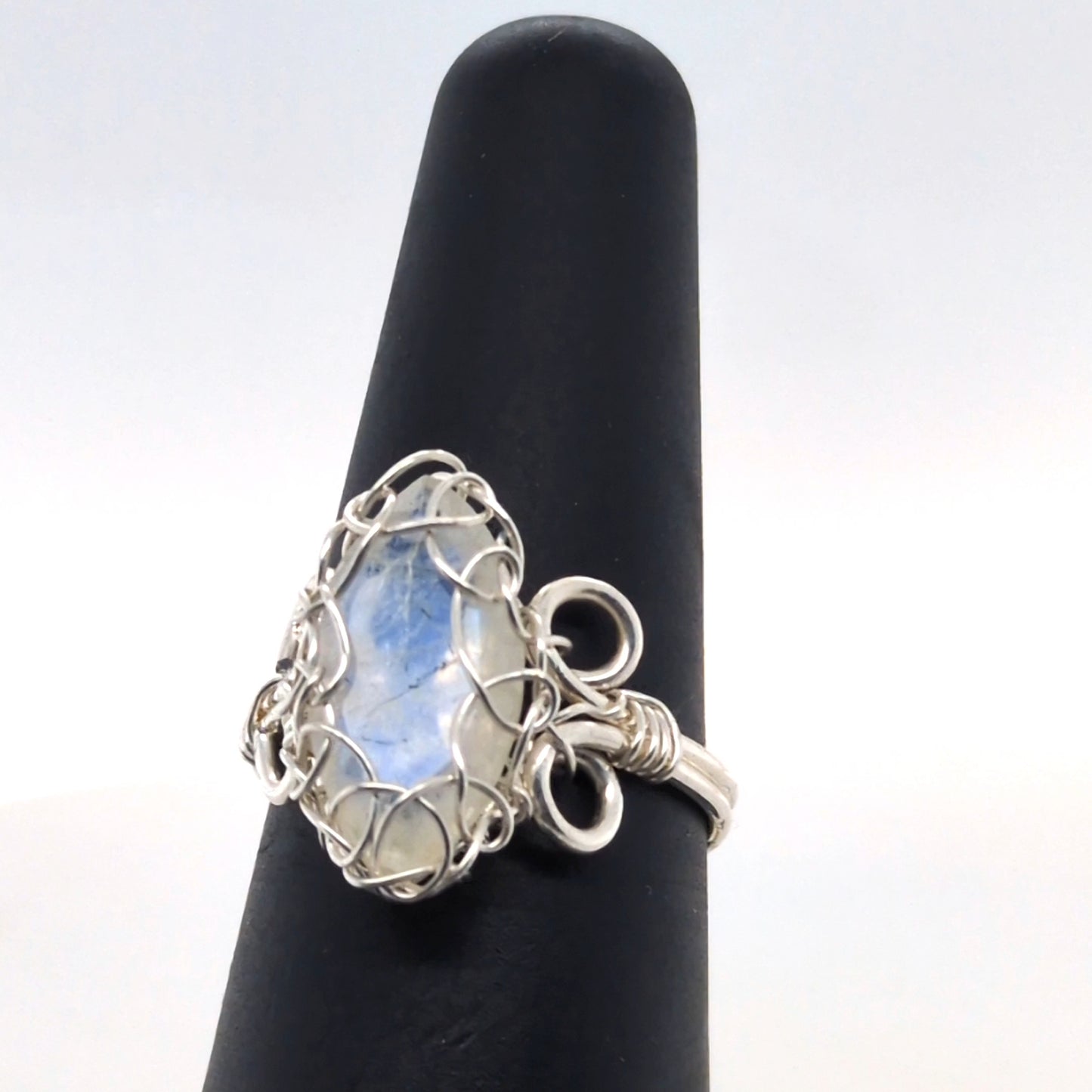 Moonstone silver Ring