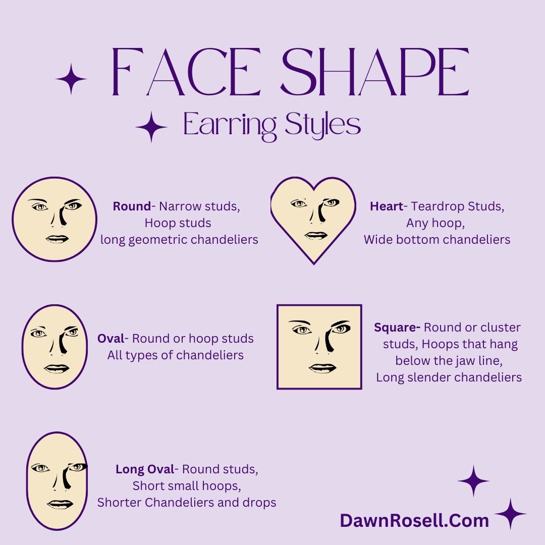 Best earrings for your face shape!