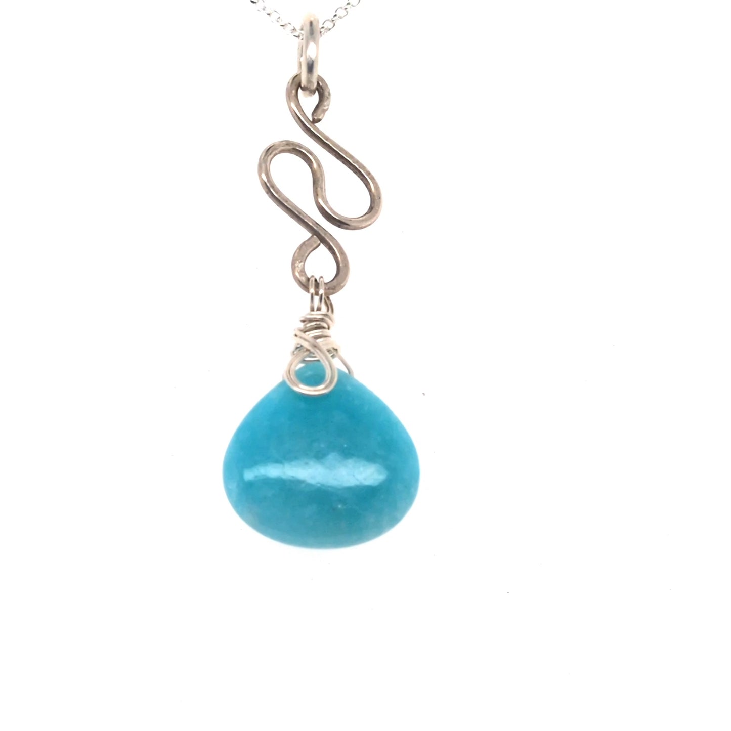 Amazonite Drop Pendant