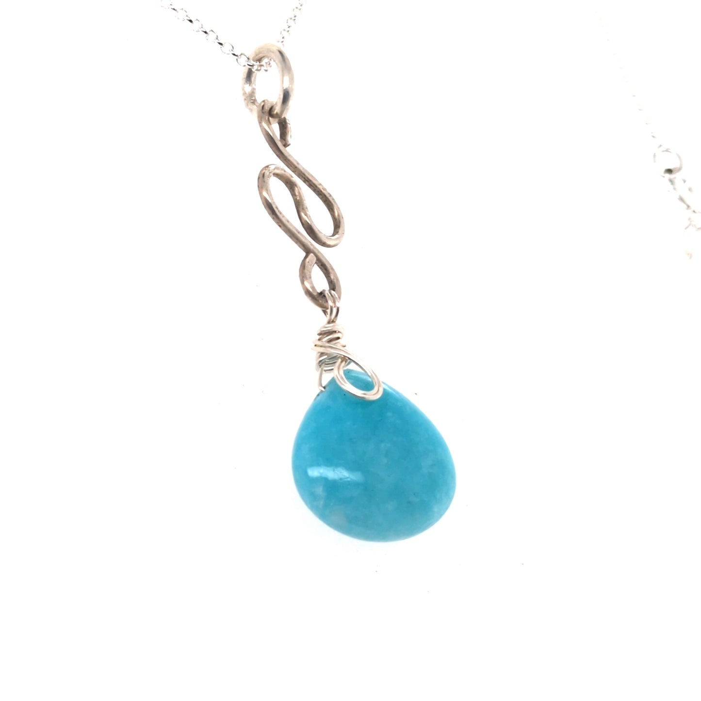 Amazonite Drop Pendant