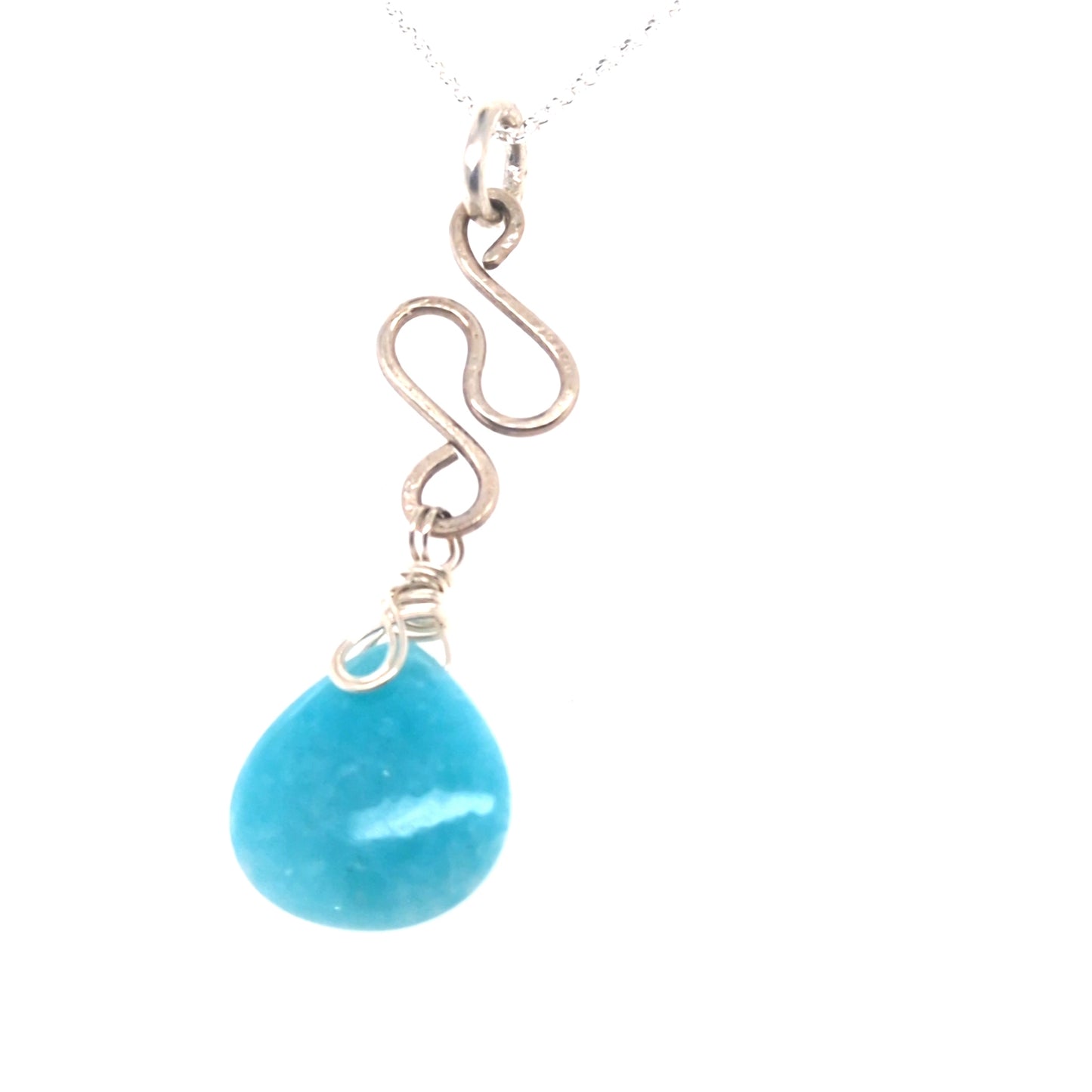 Amazonite Drop Pendant