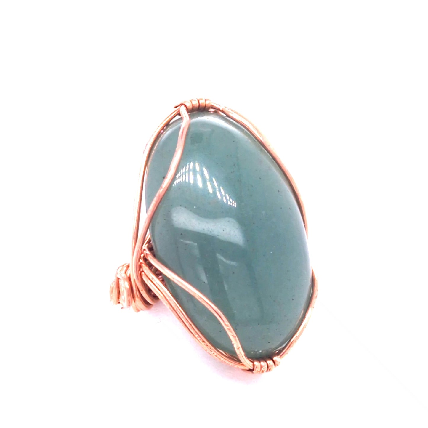 Copper Gemstone Rings