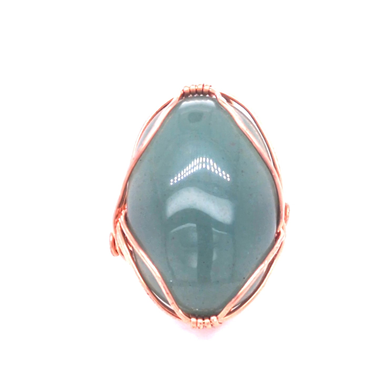 Copper Gemstone Rings