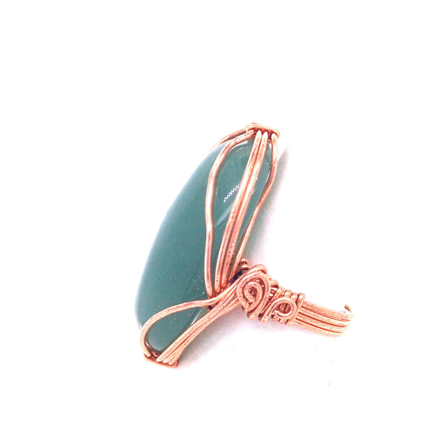 Copper Gemstone Rings