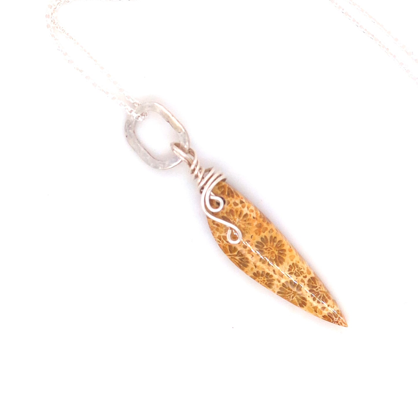 Gemstone drop pendants