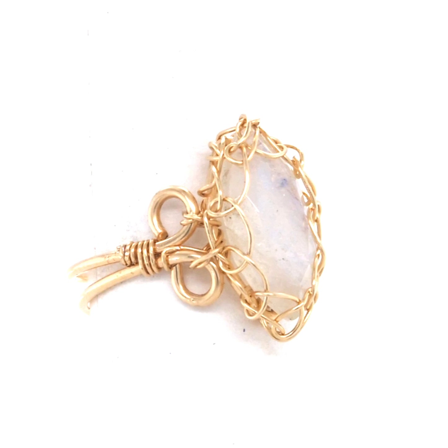 Moonstone Marquise Ring