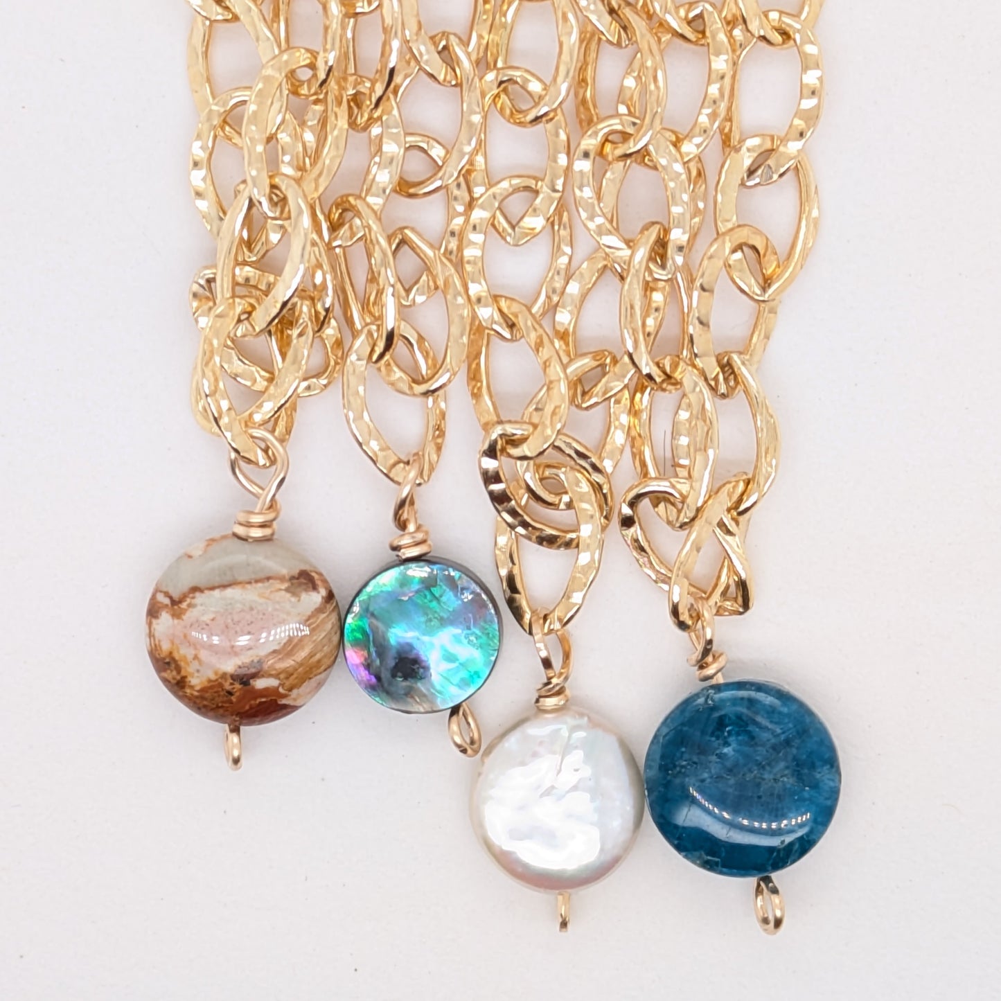 Gold Gemstone Bracelets