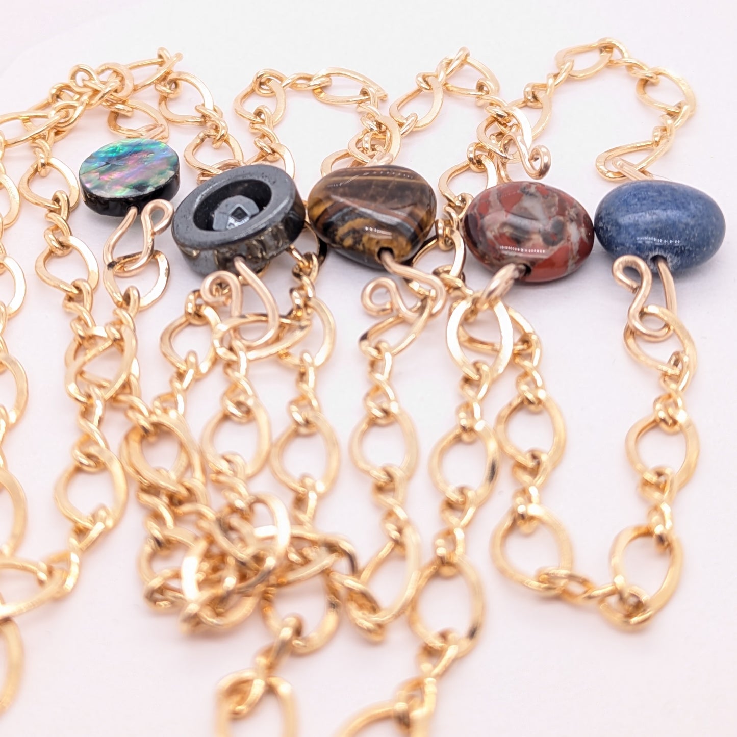 Gold Gemstone Bracelets