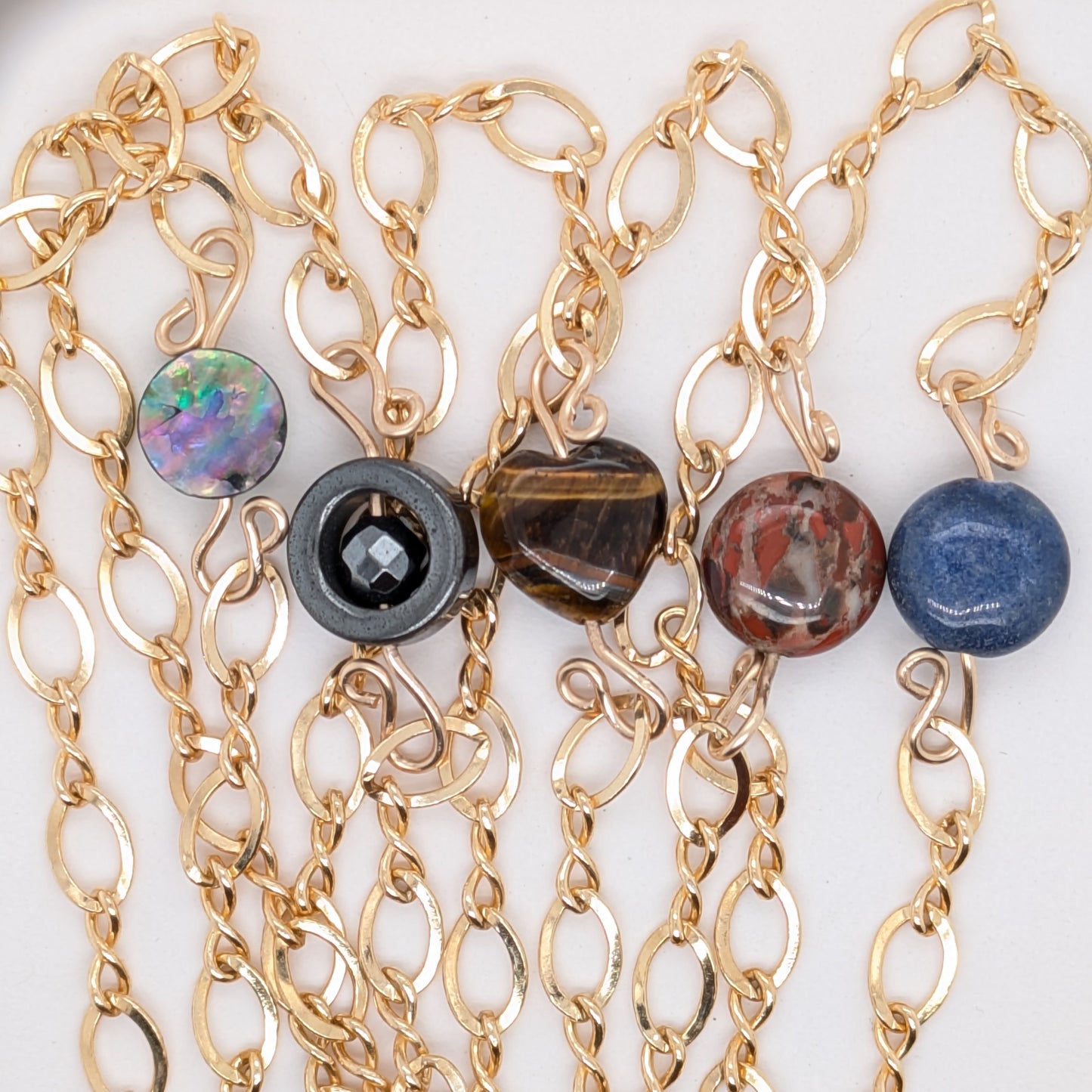 Gold Gemstone Bracelets