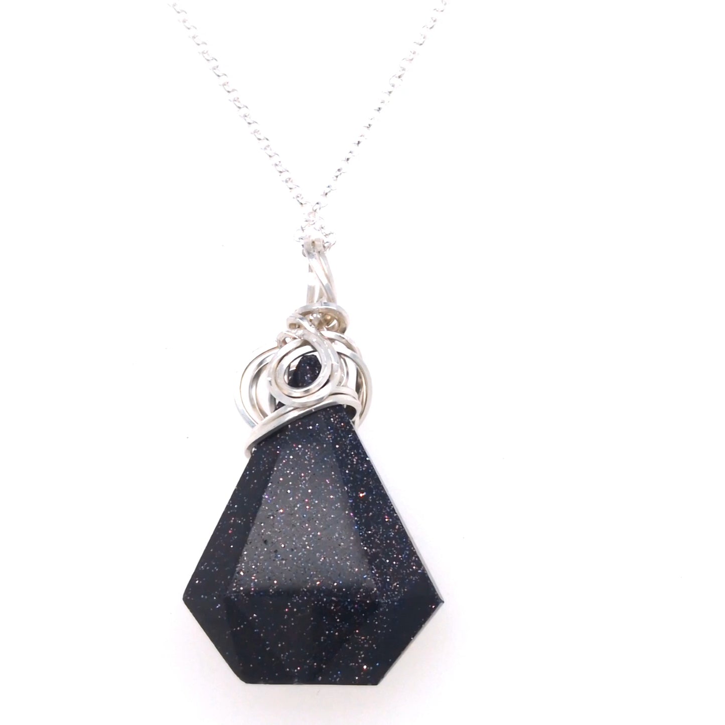 Goldstone Pendant