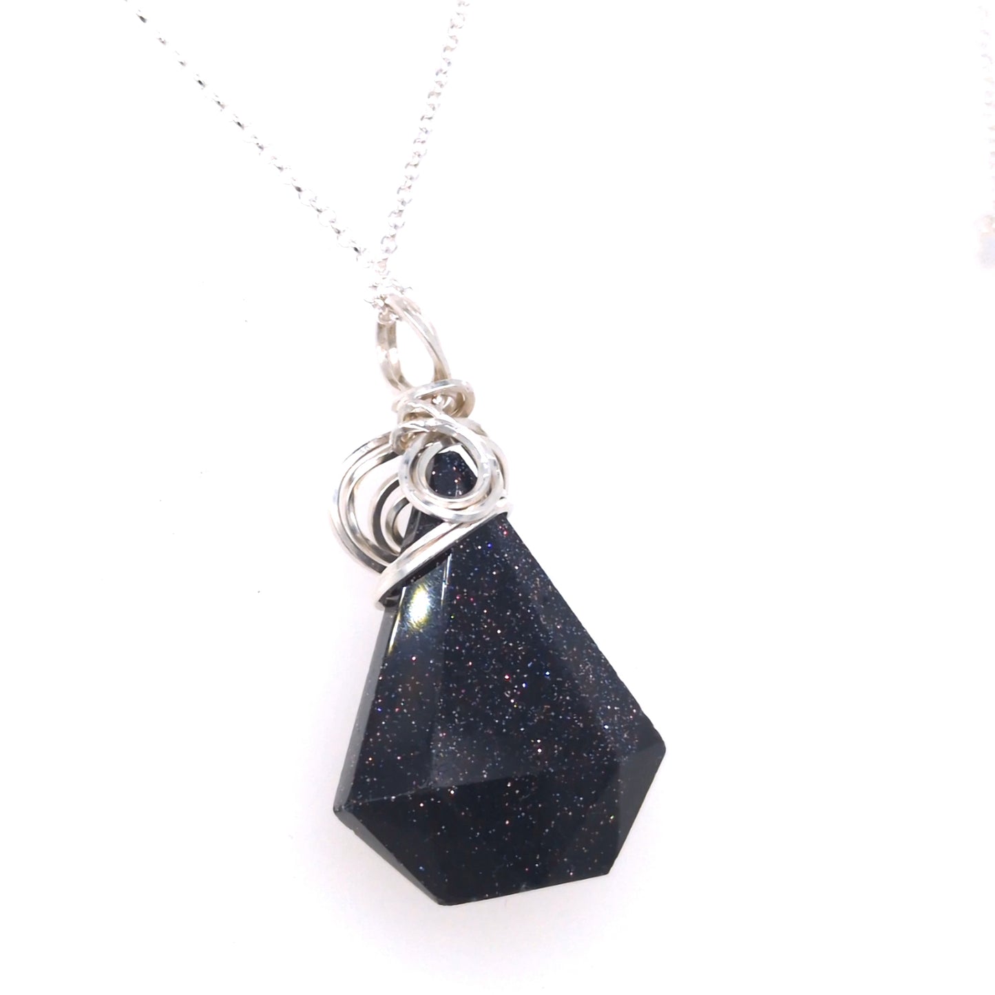 Goldstone Pendant