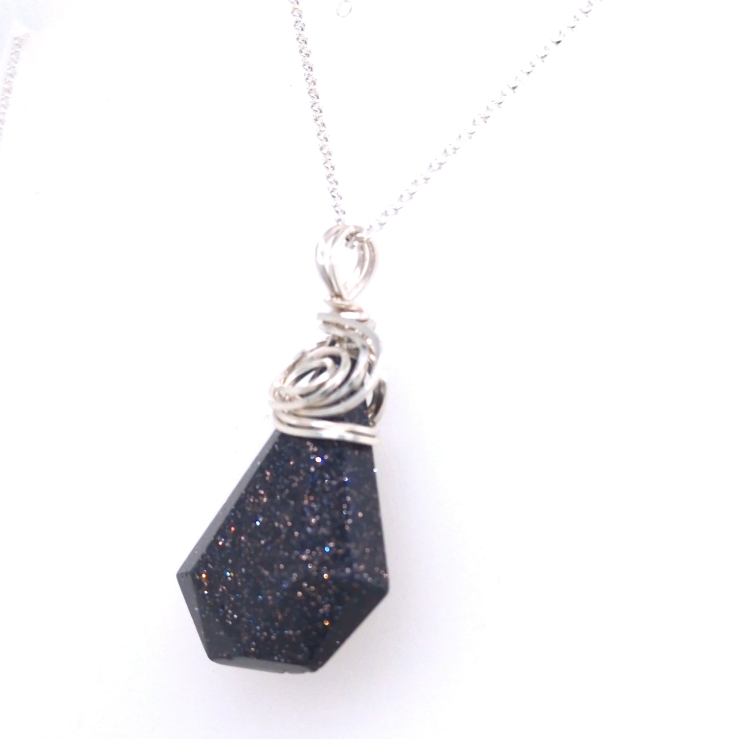 Goldstone Pendant
