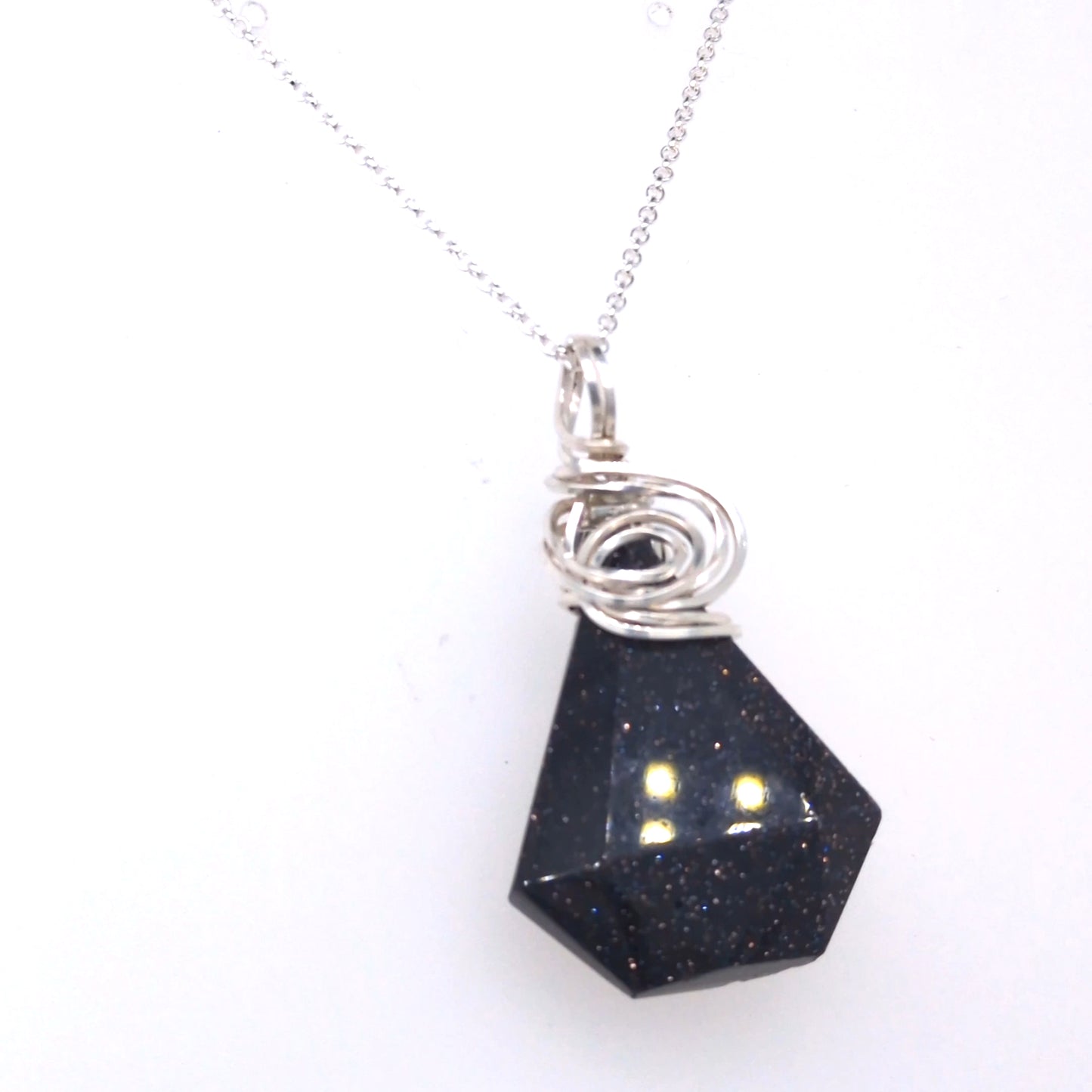 Goldstone Pendant