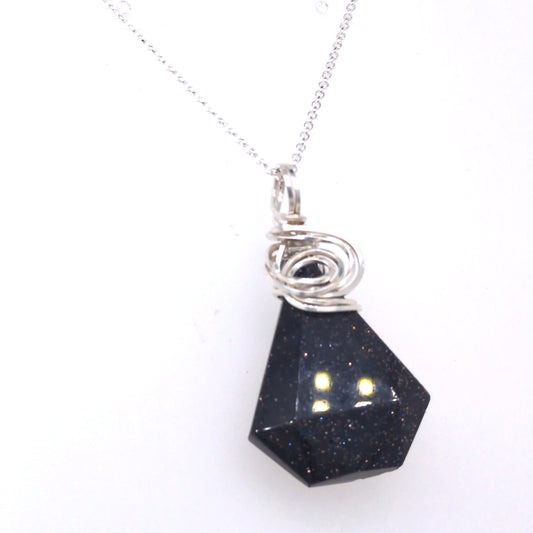 Goldstone Pendant
