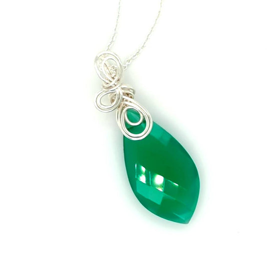 Green Onyx Pendant