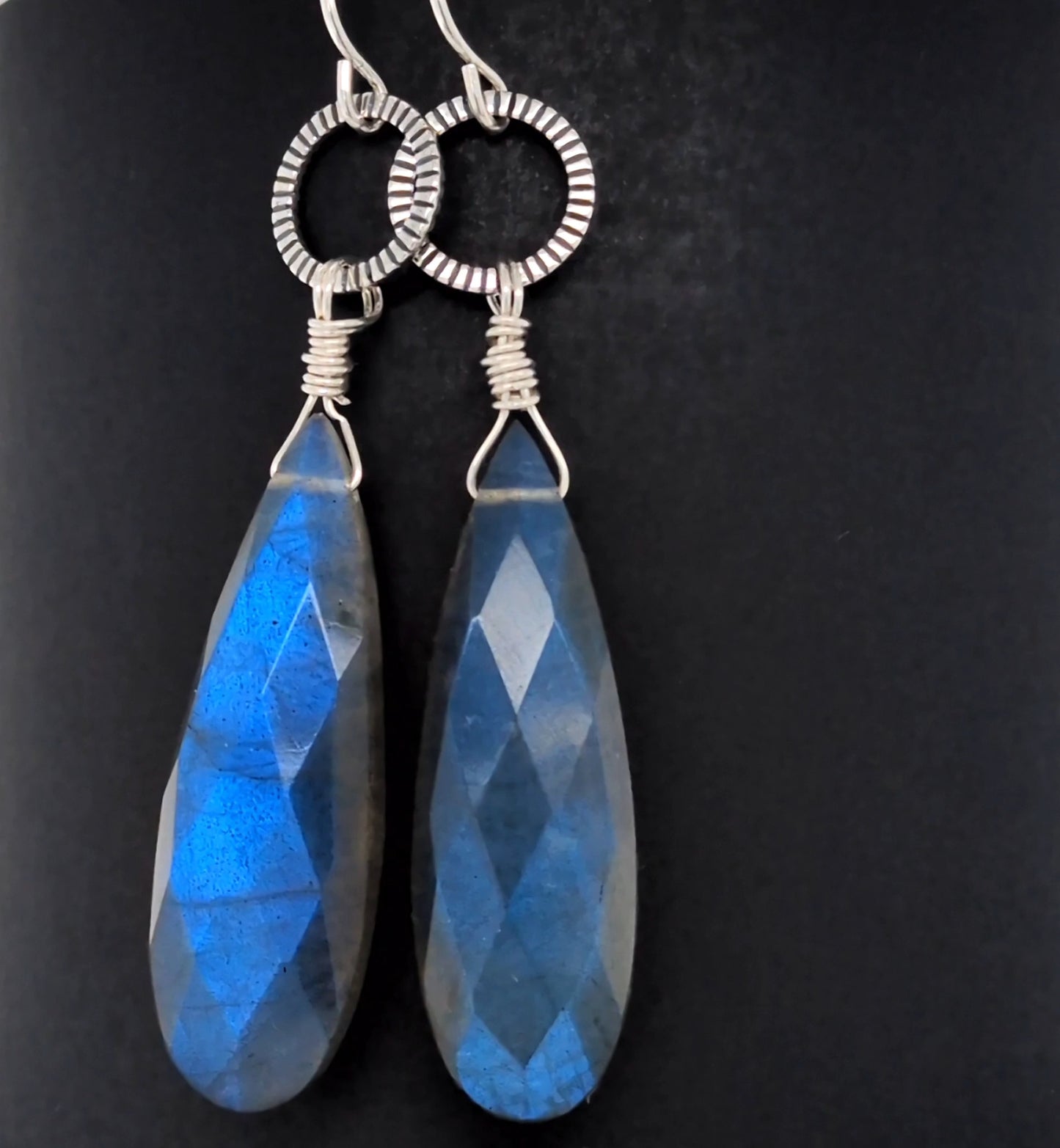 Labradorite Drop Earrings