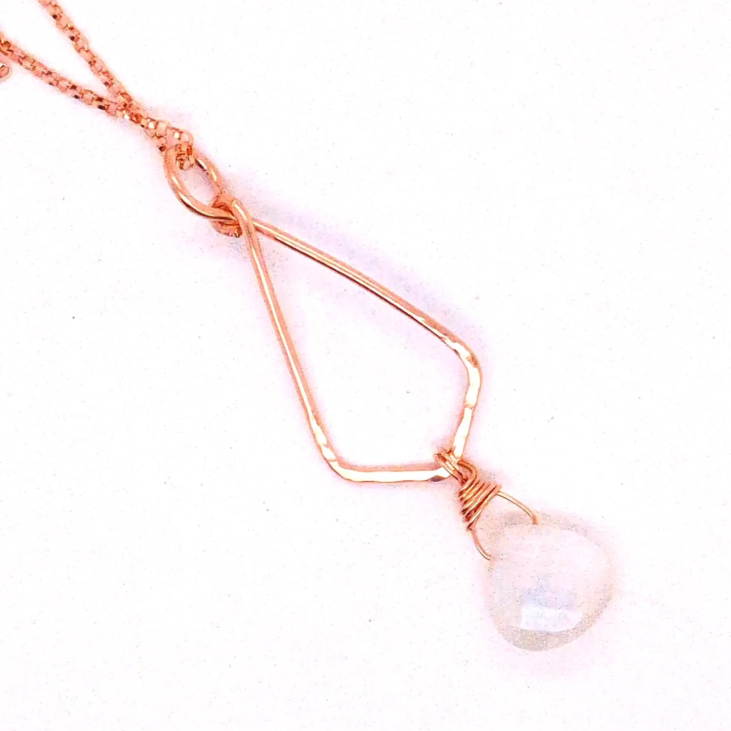 Gemstone drop pendants