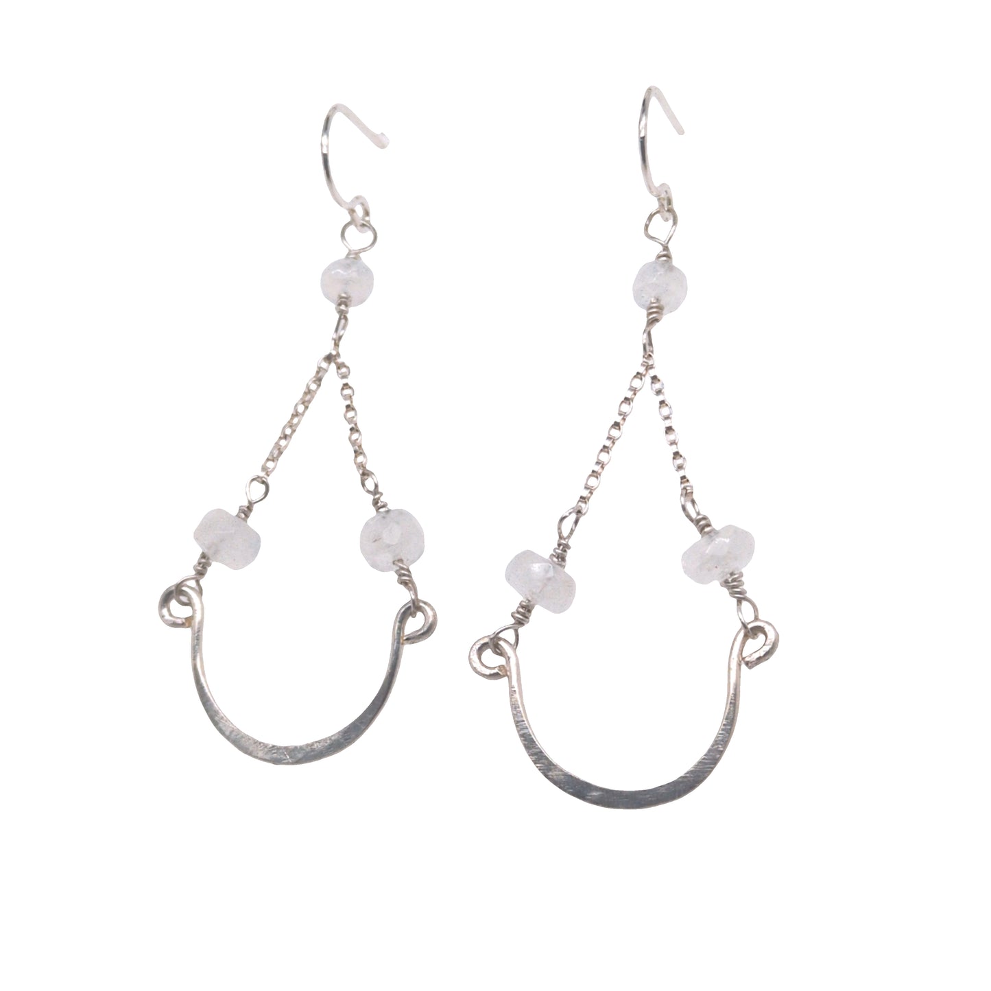 Moonstone Chandelier Earrings