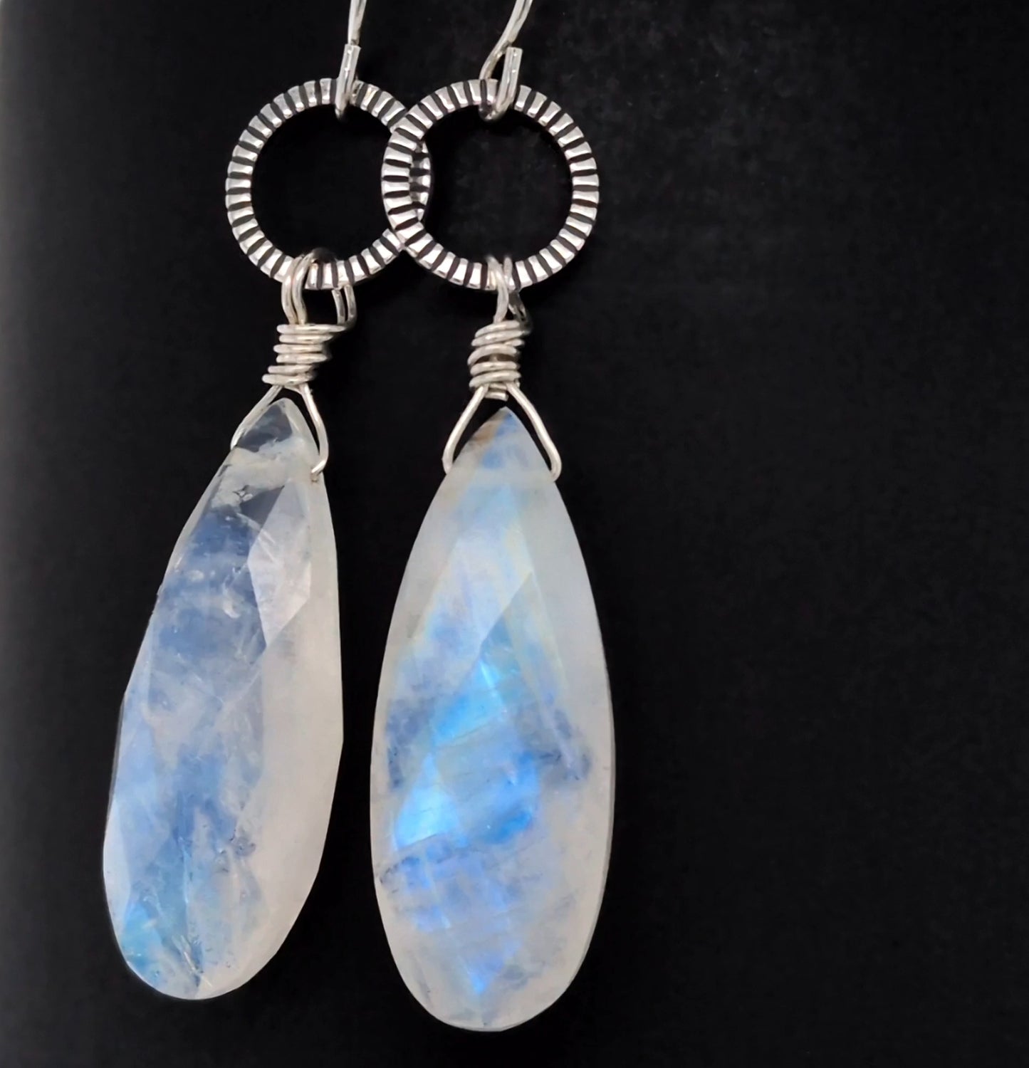 Moonstone Drop Earrings