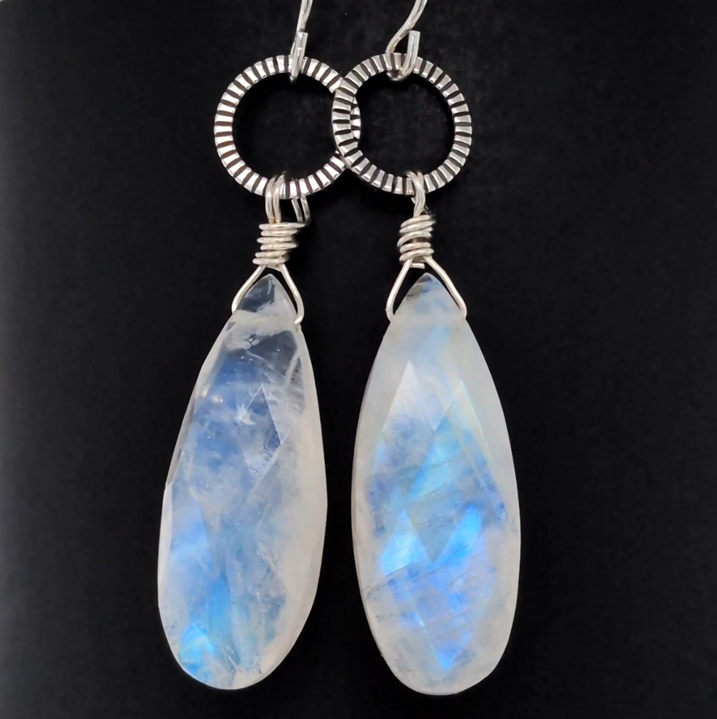 Moonstone Drop Earrings