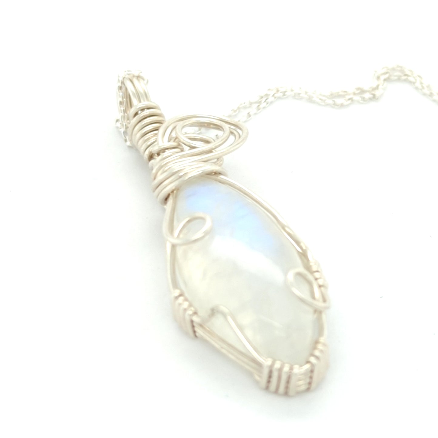 Moonstone Pendant Sterling Silver