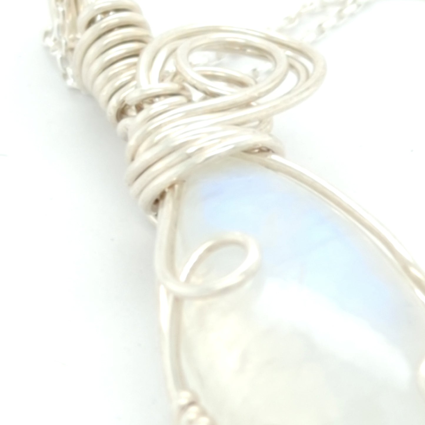 Moonstone Pendant Sterling Silver