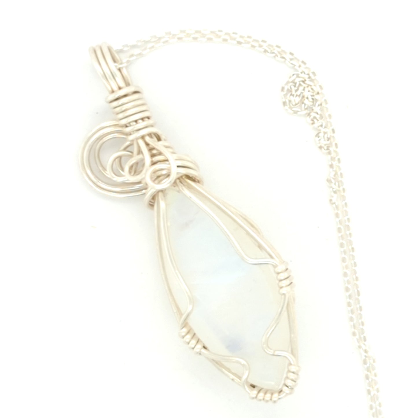 Moonstone Pendant Sterling Silver