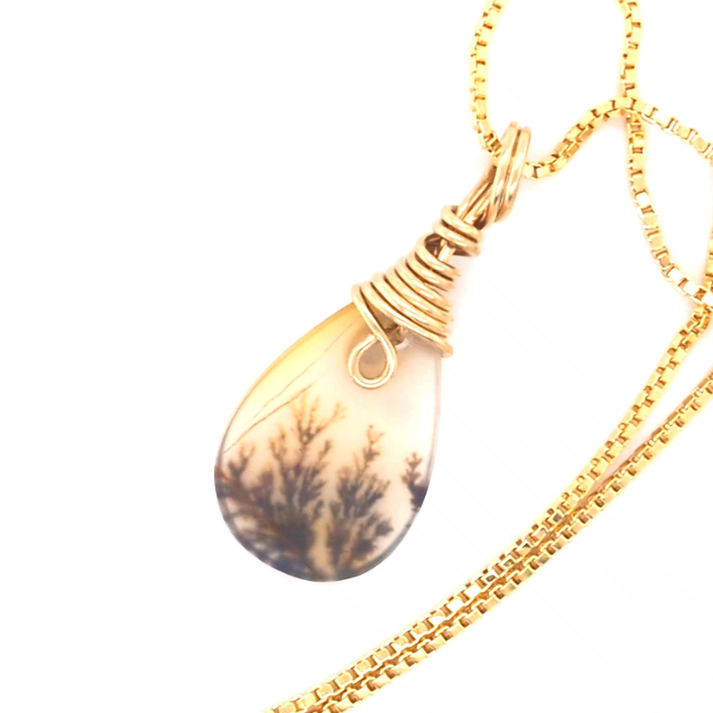 Moss Agate Pendant
