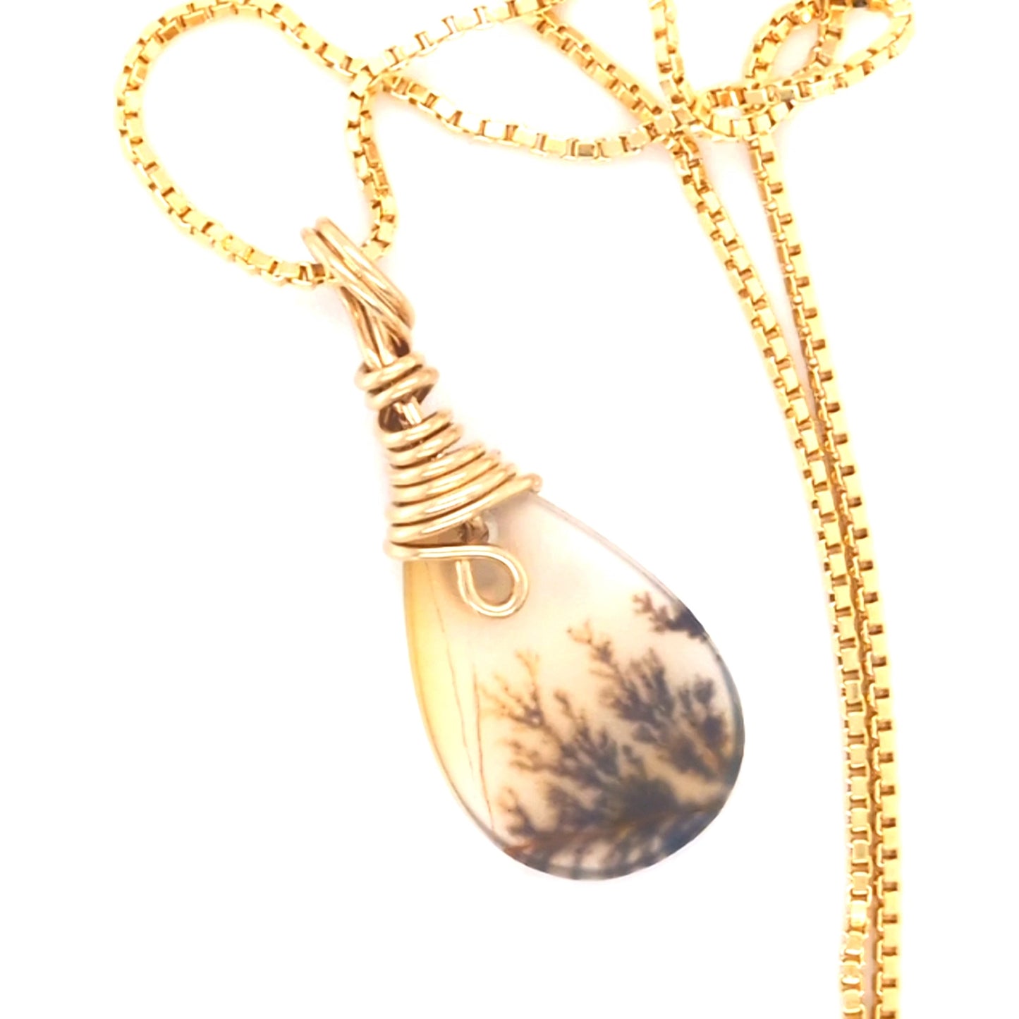 Moss Agate Pendant