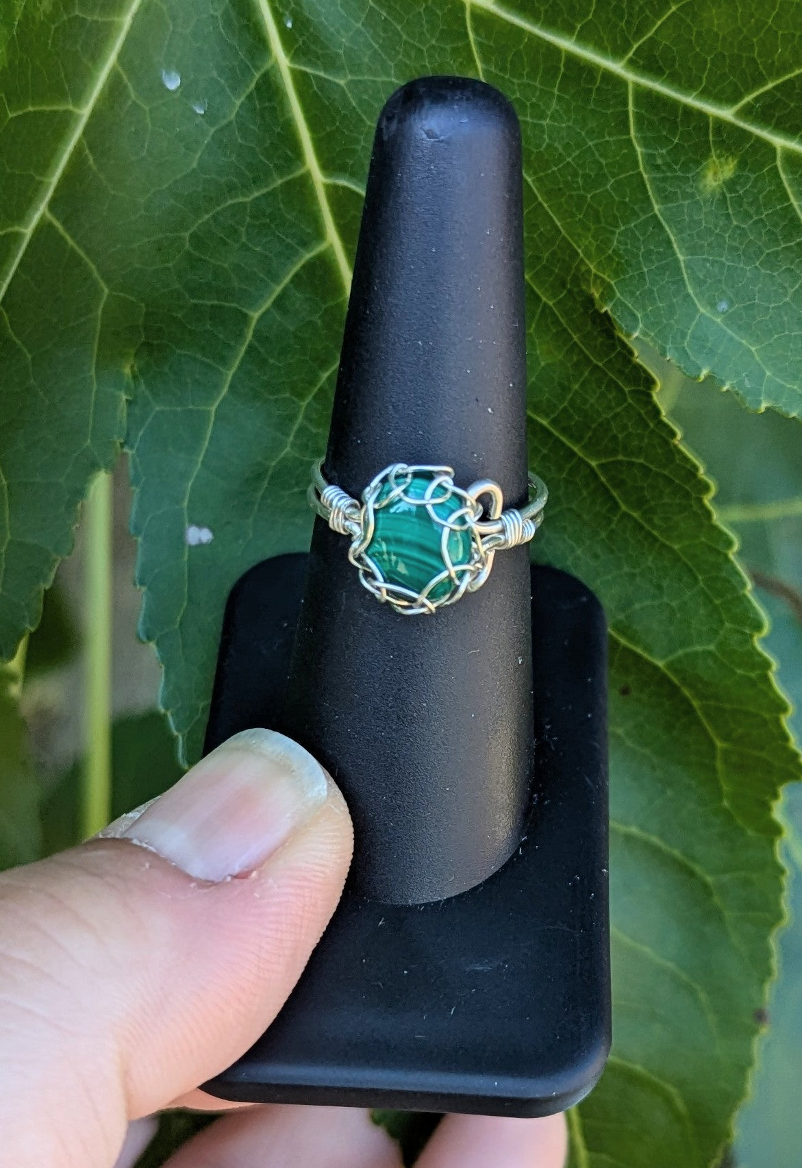 Malachite Ring