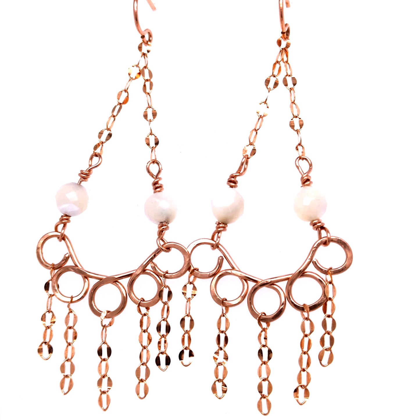 Rose Gold Earrings