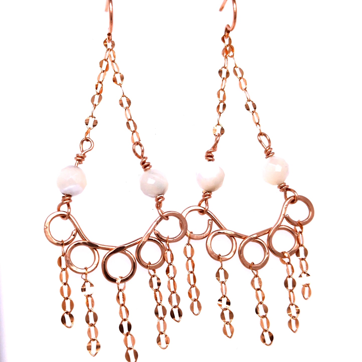 Rose Gold Earrings