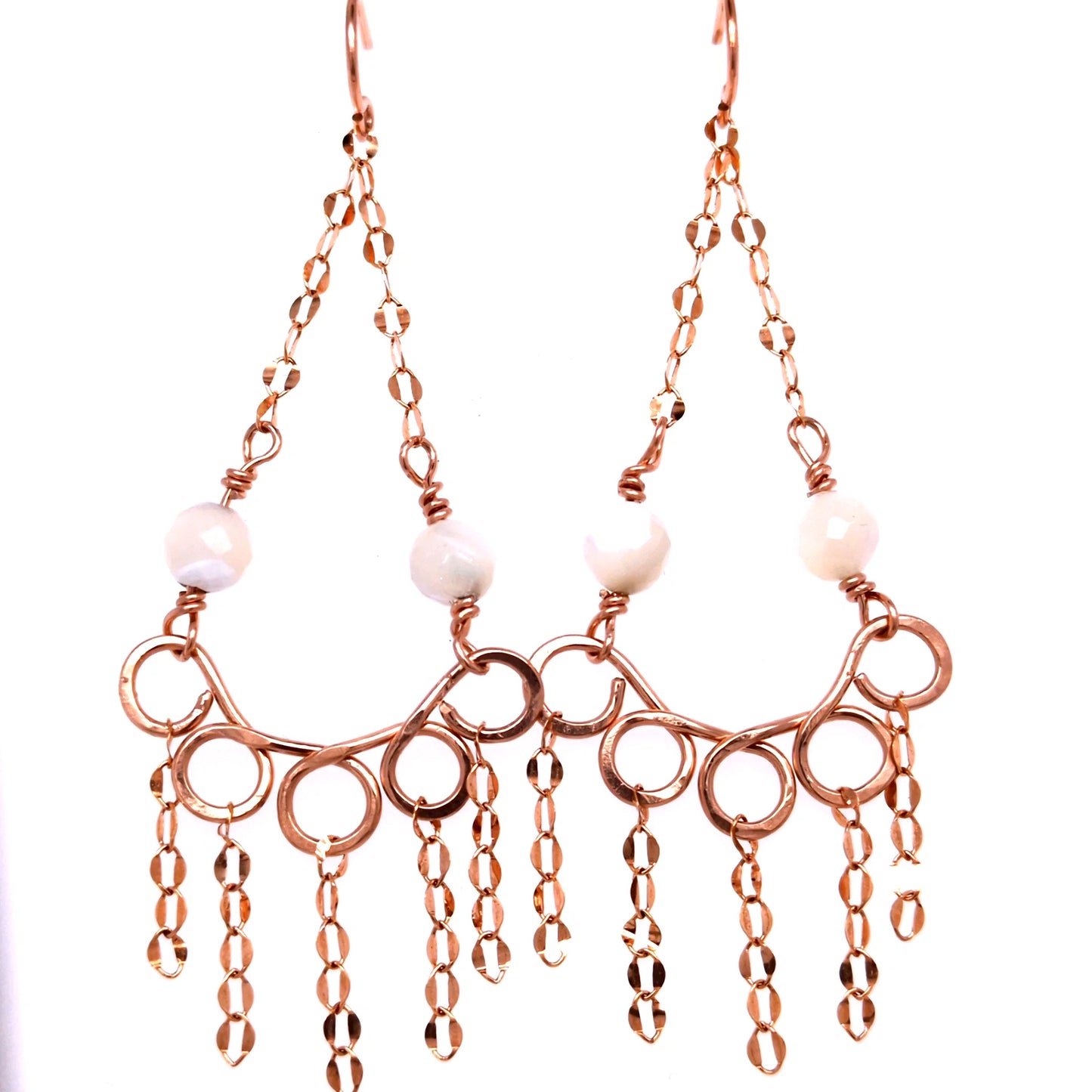 Rose Gold Earrings