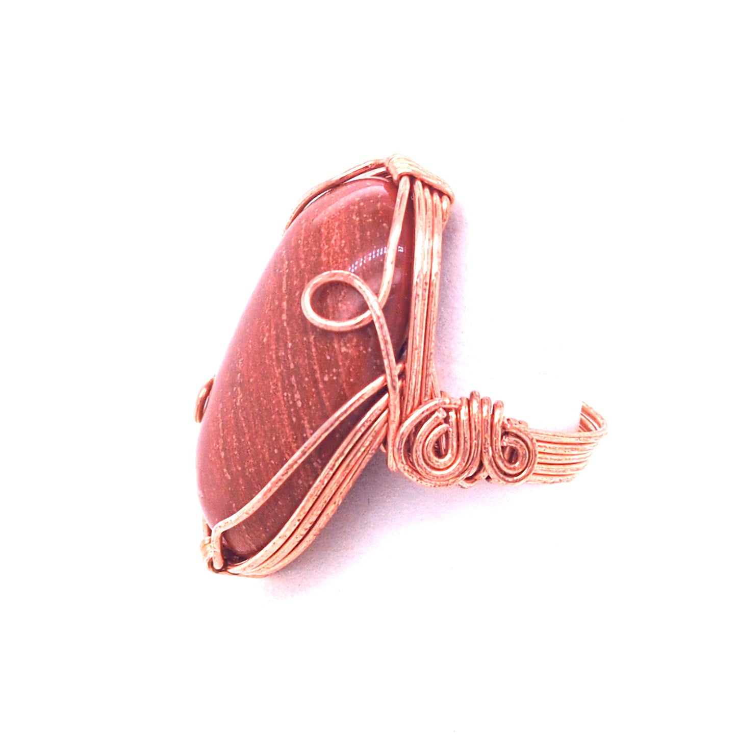 Copper Gemstone Rings