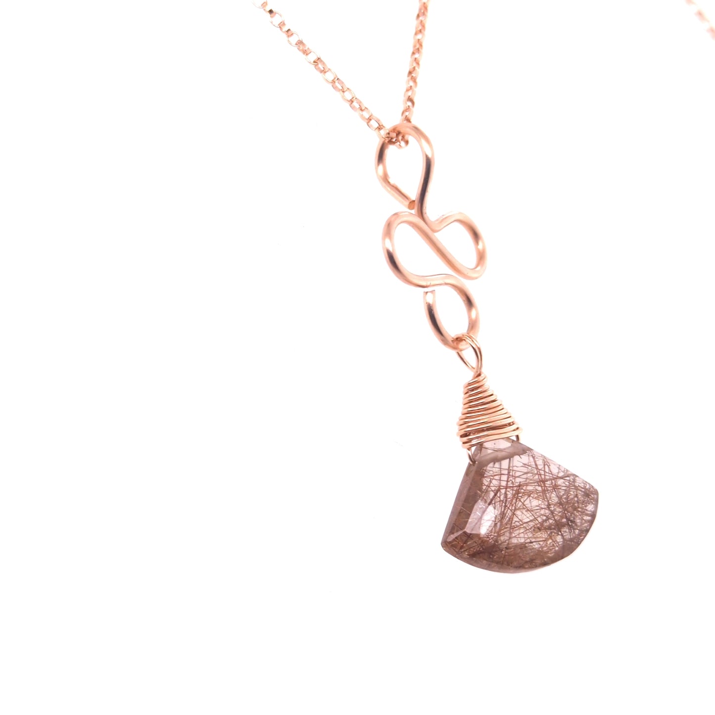 Bronze Rutile Quartz Pendant