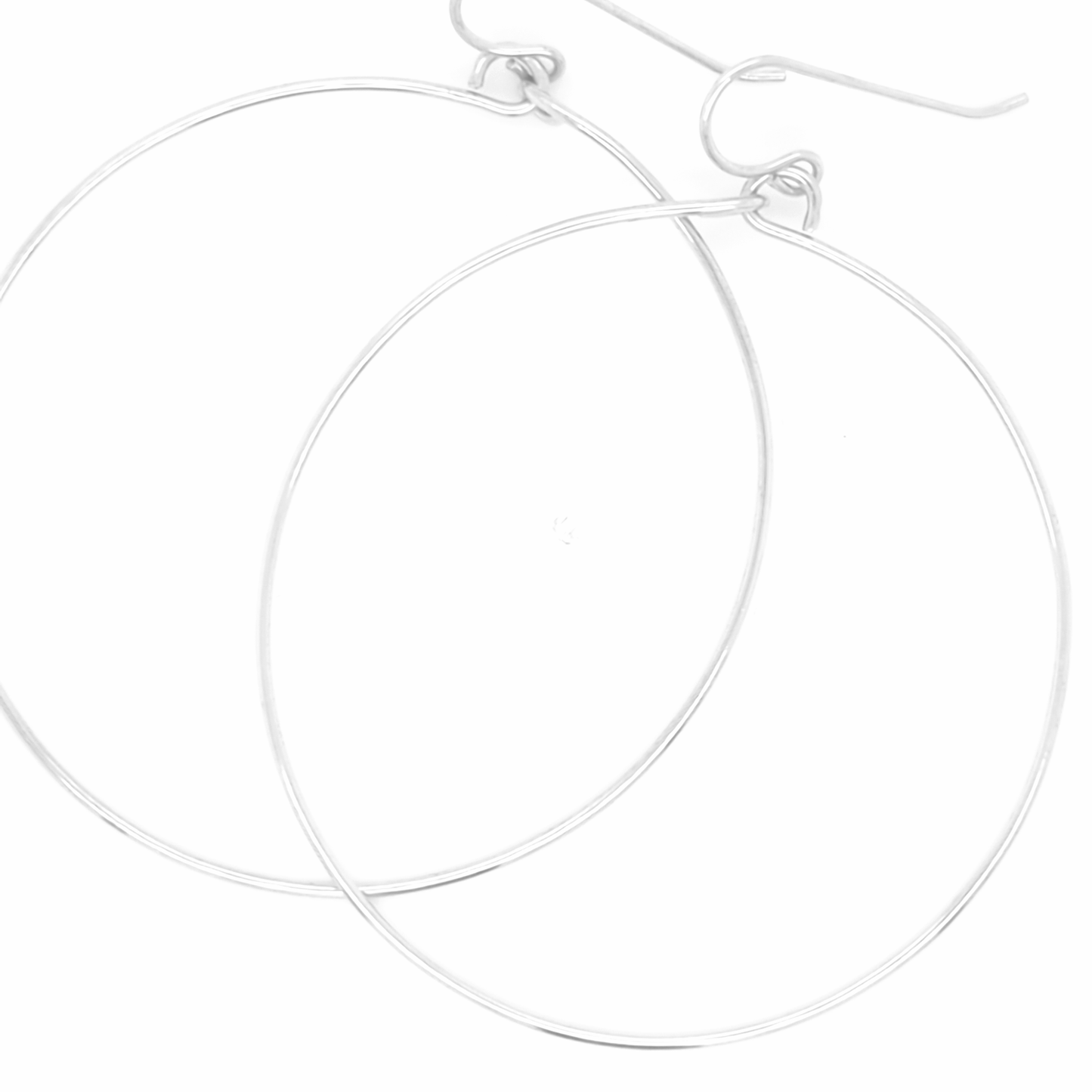 Silver Hoop Earrings