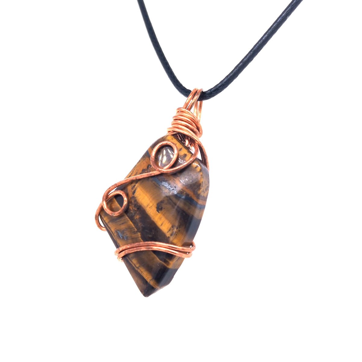 Copper Gemstone Pendants