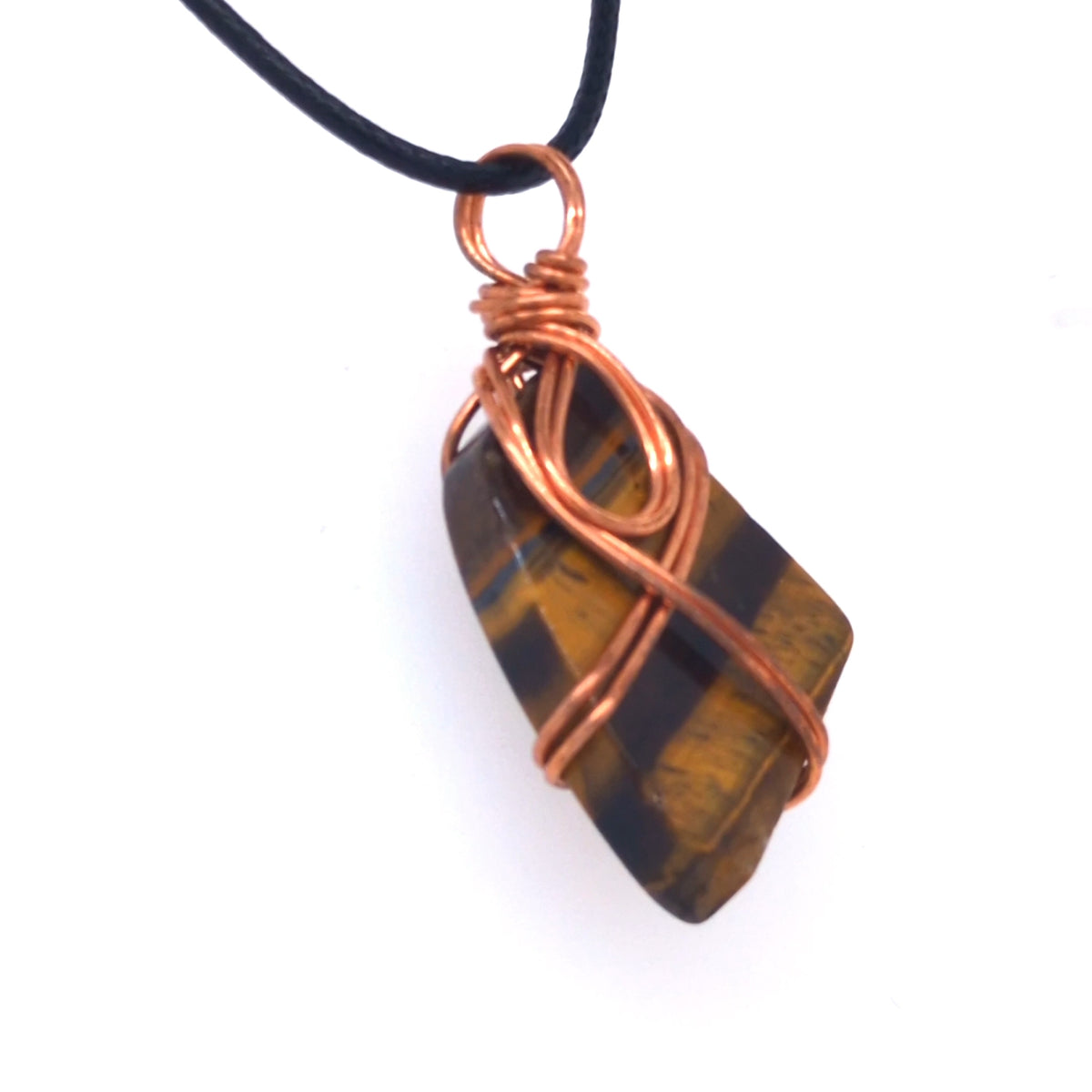 Copper Gemstone Pendants