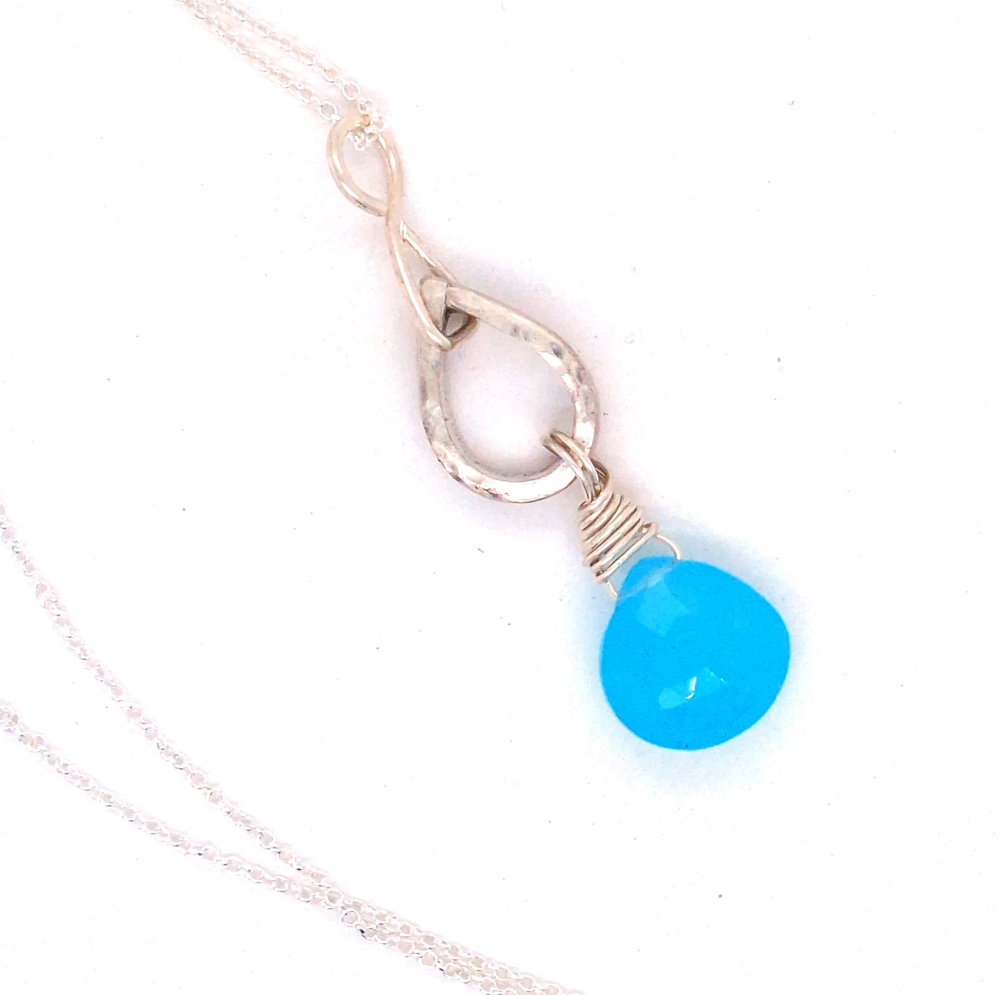 Gemstone drop pendants