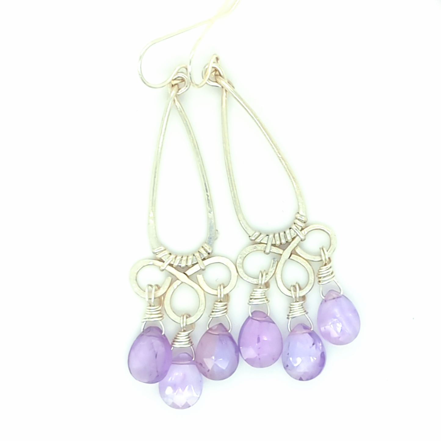 Amethyst Chandelier Earrings