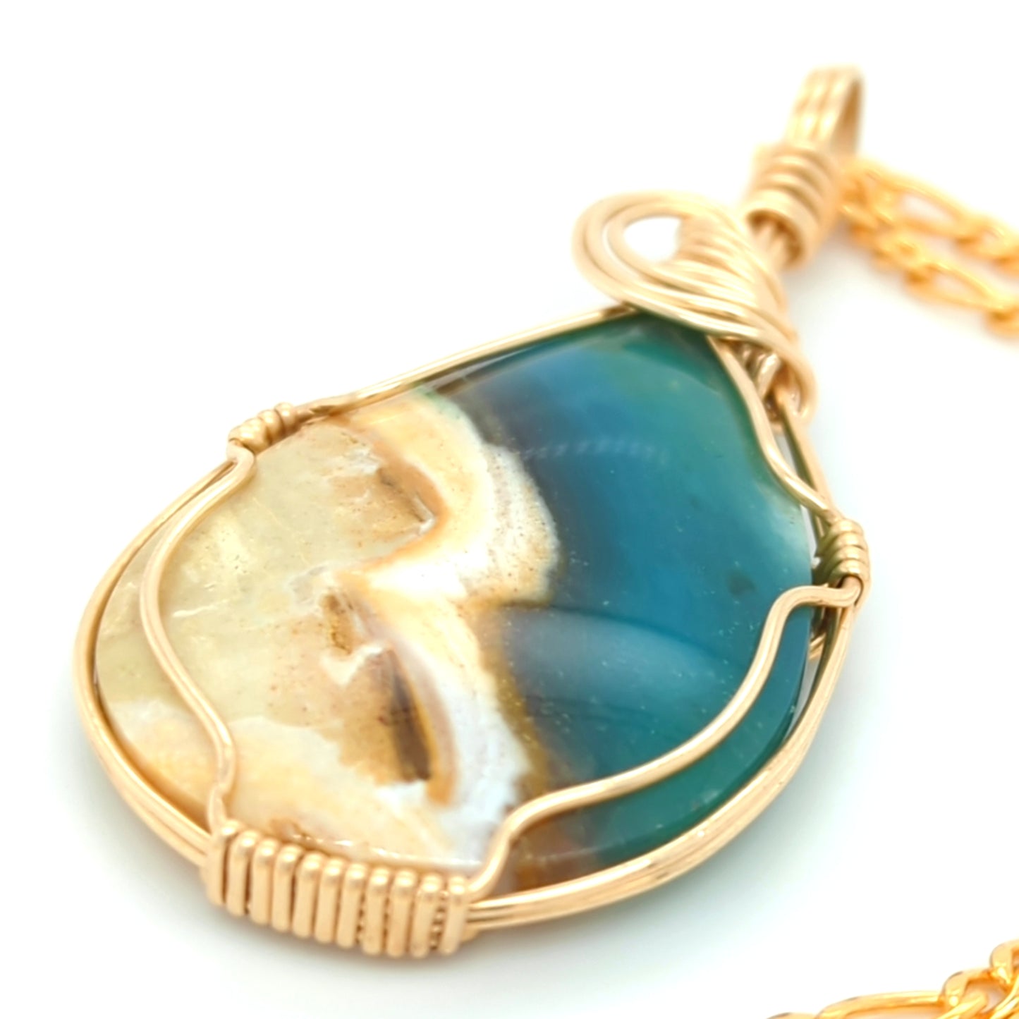 Beach Opal Necklace